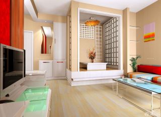 2023现代日式小型房子客厅装修图片