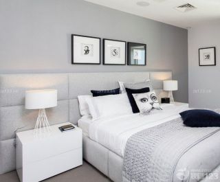 90平小三房现代卧室装修案例图片2023