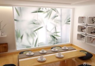 现代日式家居室内家庭休闲区装修效果图片欣赏