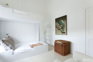 北欧风格三室一厅卧室装修效果图大全2023图片 