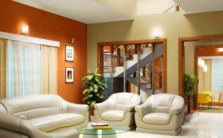 2023温馨小复式房子欧式沙发装修效果图