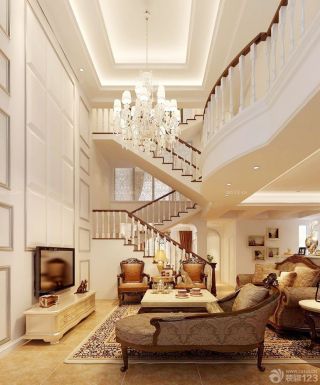 2023世界顶级别墅室内楼梯设计效果图