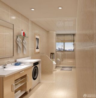2023家装大卫生间浴室柜装修效果图