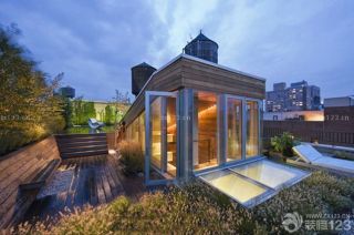 房屋屋顶花园最新设计装修效果图