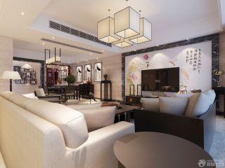 最新简中式客厅组合沙发装修图片大全