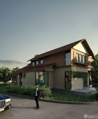 2023式古典风格农村小型别墅最新装修设计图片