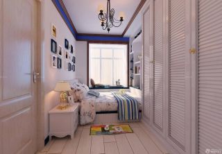 60平米房屋长方形卧室装修效果图