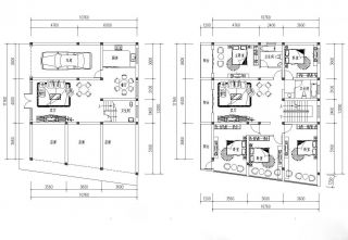 2023两层经典别墅设计平面图