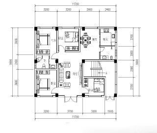 最新两层别墅设计平面图欣赏