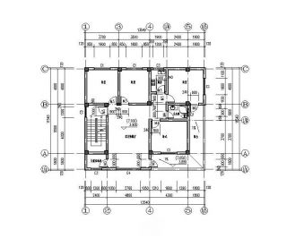 最新两层别墅室内设计平面图大全