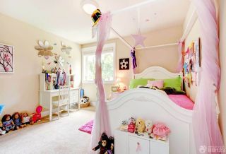 可爱欧式风格小户型儿童房间装修实景图片