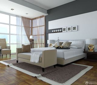 最新小户型现代卧室装修效果图大全2023图片 