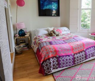小户型住宅美式卧室装修效果图大全2023图片