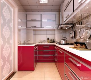 2023最新小户型婚房整体厨房布置图片