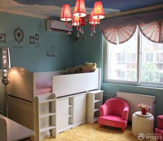 交换空间小户型儿童房间装修图片