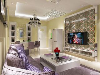 三室两厅欧式客厅沙发颜色搭配装修效果图