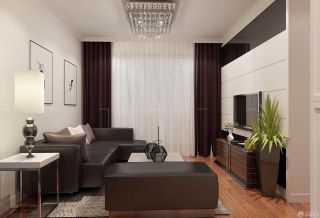 简约型房子小户型客厅欧式沙发装修设计图片大全