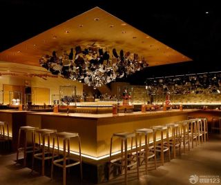 2023最新酒吧吧台设计装修效果图 