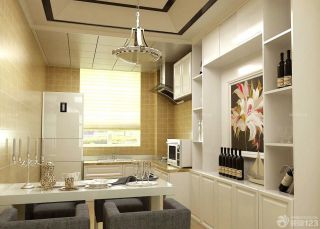 最新小户型厨房餐厅装修效果图大全2023图片