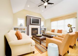 家庭客厅沙发椅子装修效果图大全2023图片