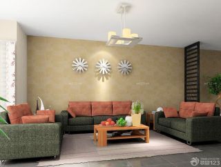 2023小户型客厅布艺沙发装修效果图片大全