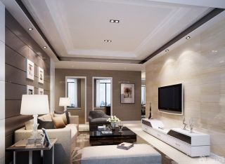 最新30平米客厅布艺沙发装修效果图片