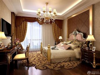 120平三室两厅2卫新古典欧式风格家居卧室装修图大全