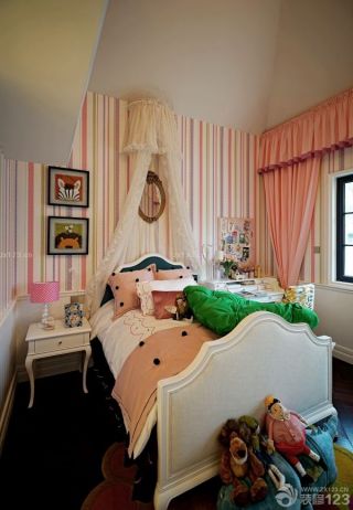 洛可可建筑风格女儿童房装修效果图集
