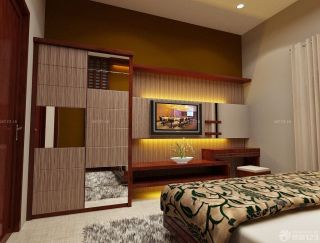 安置房60平方混搭设计风格卧室简装效果图案例