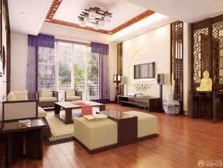 现代中式客厅装修效果图大全2023图片 客厅沙发