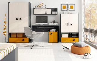 现代家装风格10平方卧室装修效果图
