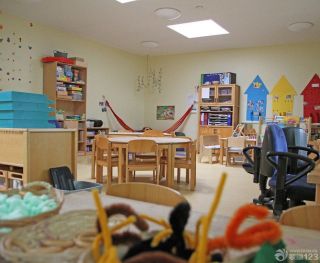 日韩幼儿园教室装修效果图