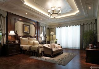 古典主义风格楼房卧室装修图片
