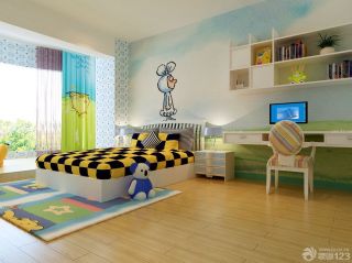 现代风格家装儿童卧室装修效果图欣赏
