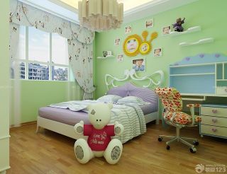 儿童卧室墙面设计装修效果图欣赏