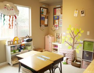 幼儿园小型室内装饰设计效果图集