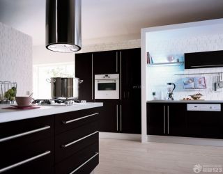 现代家装厨房灶台设计效果图
