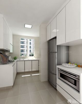 小厨房橱柜效果图 白色橱柜装修效果图片