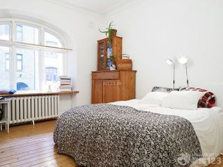北欧小户型主卧室装修效果图片
