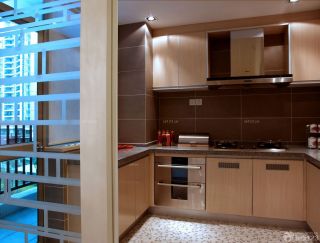 现代家装小厨房设计效果图