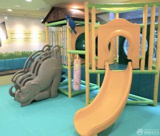国际幼儿园室内滑梯设计效果图集