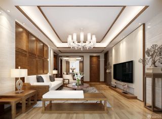 新古典主义风格90平米家装两室两厅装修图片