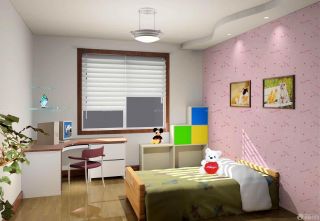 70平米两室一厅儿童房装修设计效果图