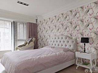 美式古典风格浪漫卧室装修效果图