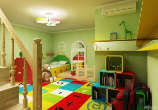 交换空间儿童房设计效果图