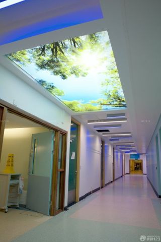 妇产医院装修效果图 室内门图片