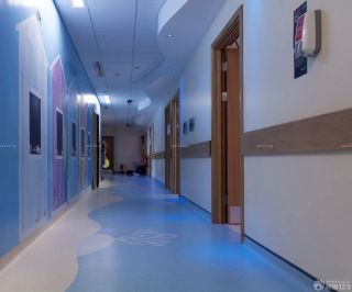 儿童医院室内走廊装修效果图集