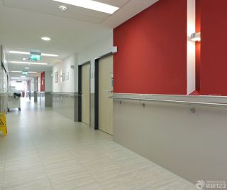 医院走廊装修效果图片 