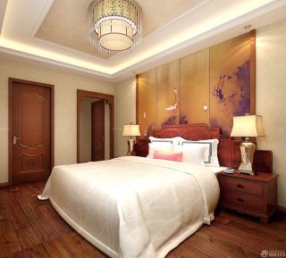 中式100平房子卧室装修效果图