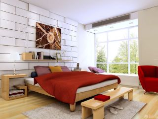 100平房子床头背景墙装修设计效果图片